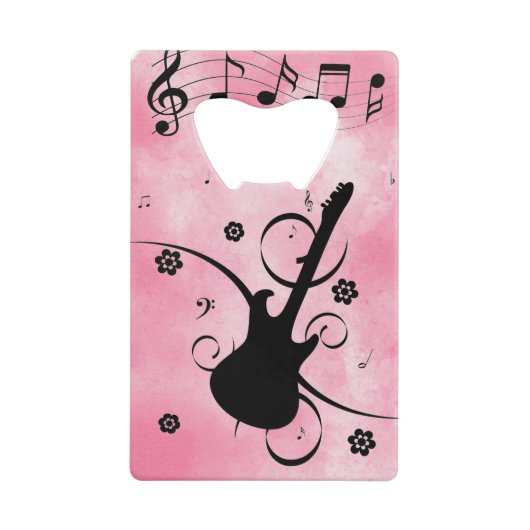 Ouverture de bouteille de guitare (Devant)