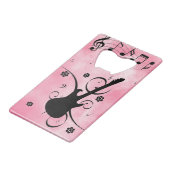 Ouverture de bouteille de guitare (Devant Angle)