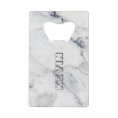 Ouverture de bouteille de la carte de crédit en fa (Devant)