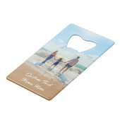 Ouverture de bouteille de la carte de crédit photo (Dos Angle)