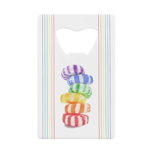 Ouverture de bouteille de la carte de crédit RAINB (Devant)