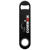 Ouverture de bouteille de la Commission 1,5 po x 7 (Devant)