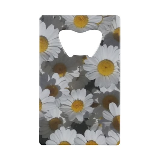 Ouverture de bouteille de marguerites blanches (Devant)