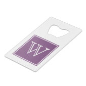 Ouverture de bouteille de Monogram Carré violet (Devant Angle)