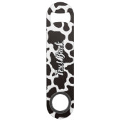 Ouverture de bouteille de Motif de vache (Dos)