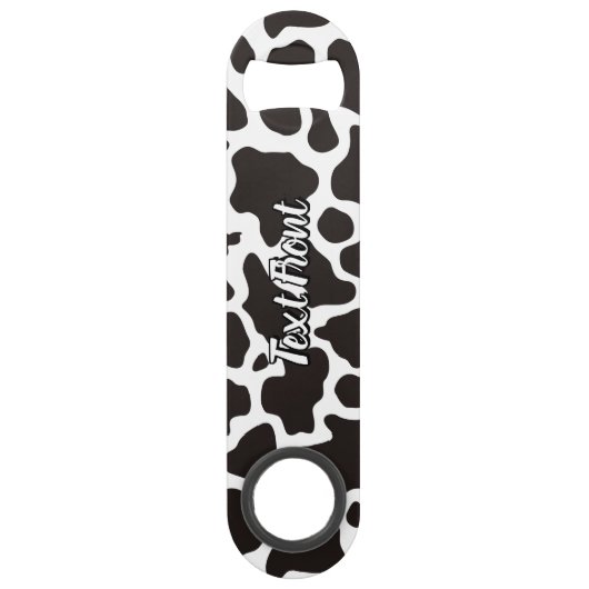 Ouverture de bouteille de Motif de vache (Devant)