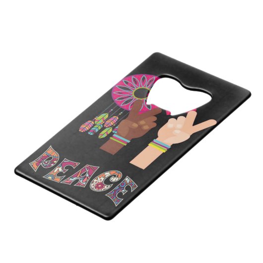 Ouverture de bouteille de paix (Devant Angle)