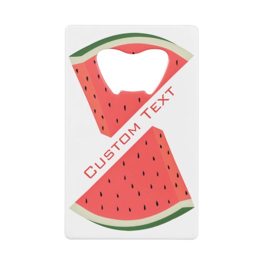 Ouverture de bouteille de pastèque avec texte pers (Devant)