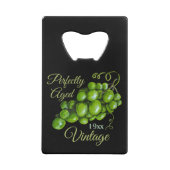 Ouverture de bouteille de raisins (Dos)