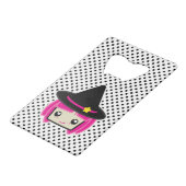 Ouverture de bouteille de sorcière Kawaii rose Hai (Devant Angle)