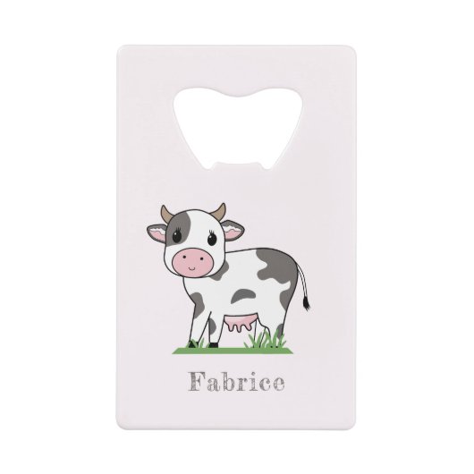 Ouverture de bouteille de vache mignonne (Devant)