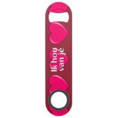 Ouverture de bouteille de vitesse (Devant)