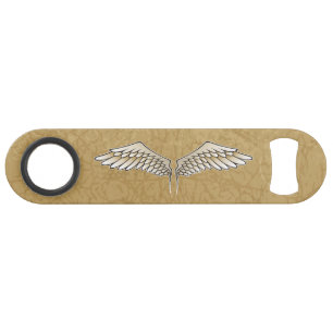 Ouverture de bouteille de vitesse ailes beige