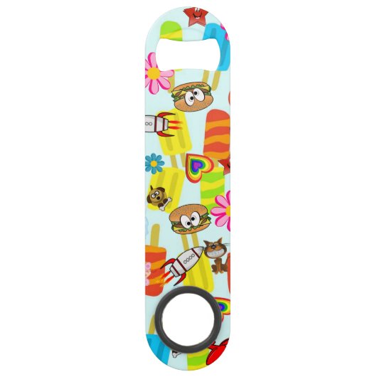 Ouverture de bouteille de vitesse Hamburger vaisse (Dos)