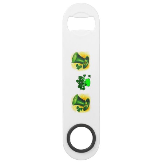 Ouverture de bouteille de vitesse St. Patrick's Da (Dos)