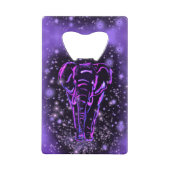 Ouverture De Bouteille Éléphant Marcher À La Nuit (Devant)