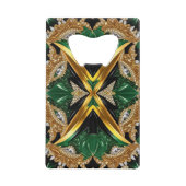 Ouverture de bouteille en acier aux couleurs jamaï (Devant)