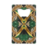 Ouverture de bouteille en acier aux couleurs jamaï (Dos)