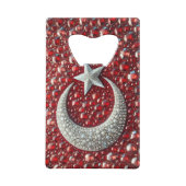 Ouverture de bouteille en acier aux couleurs turqu (Dos)