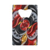 Ouverture de bouteille en acier avec couleurs Alle (Devant)