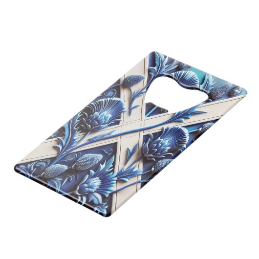 Ouverture de bouteille en acier avec Design de cha (Dos Angle)