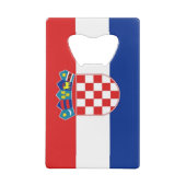 Ouverture de bouteille en acier avec drapeau de Cr (Dos)