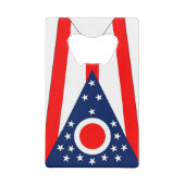 Ouverture de bouteille en acier avec drapeau de l' (Devant)