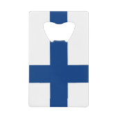 Ouverture de bouteille en acier avec drapeau de la (Devant)