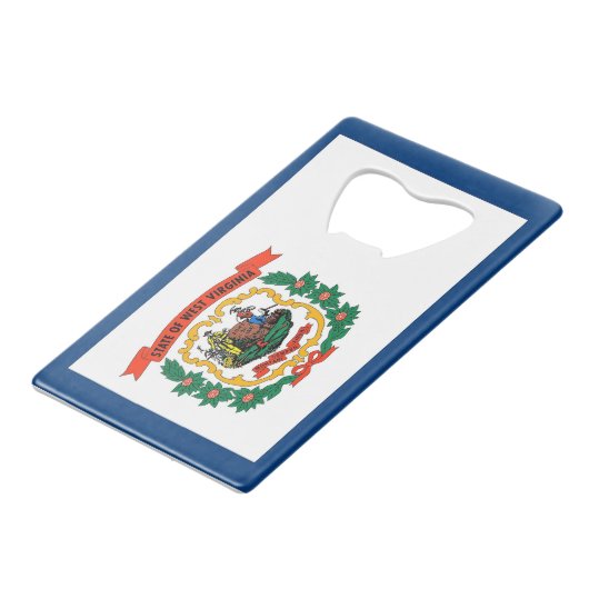 Ouverture de bouteille en acier avec drapeau de la (Dos Angle)