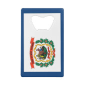 Ouverture de bouteille en acier avec drapeau de la (Dos)