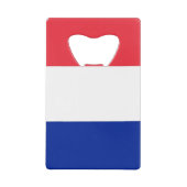 Ouverture de bouteille en acier avec drapeau de la (Devant)