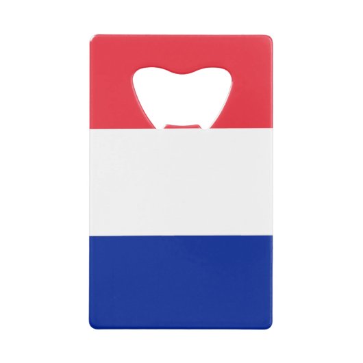 Ouverture de bouteille en acier avec drapeau de la (Devant)