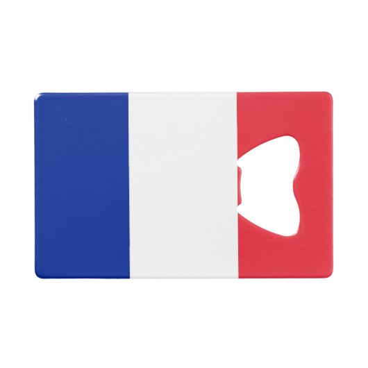 Ouverture de bouteille en acier avec drapeau de la (Devant (Horizontal))