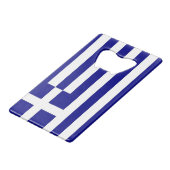 Ouverture de bouteille en acier avec drapeau de la (Dos Angle)