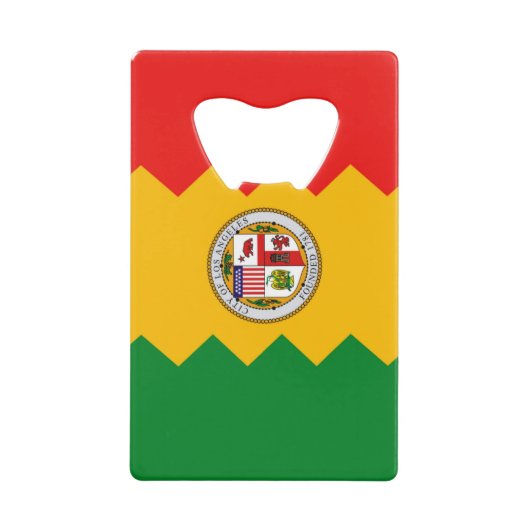 Ouverture de bouteille en acier avec drapeau de Lo (Devant)