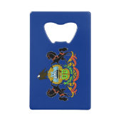 Ouverture de bouteille en acier avec drapeau de Pe (Devant)