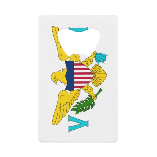 Ouverture de bouteille en acier avec drapeau des î (Devant)