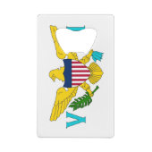 Ouverture de bouteille en acier avec drapeau des î (Dos)