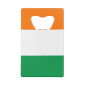 Ouverture de bouteille en acier avec drapeau d'Irl (Dos)