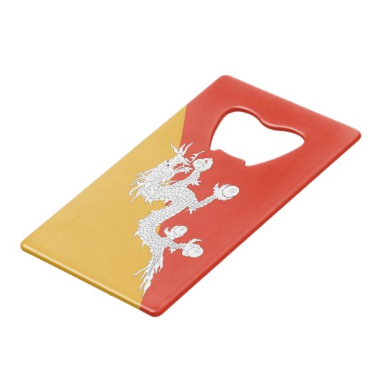 Ouverture de bouteille en acier avec drapeau du Bh (Devant Angle)