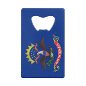 Ouverture de bouteille en acier avec drapeau du Da (Devant)