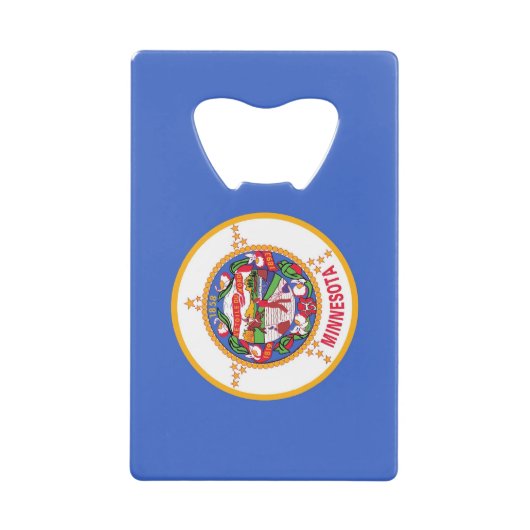 Ouverture de bouteille en acier avec drapeau du Mi (Devant)