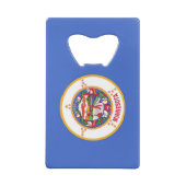 Ouverture de bouteille en acier avec drapeau du Mi (Dos)