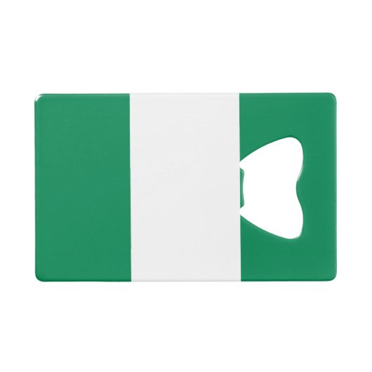 Ouverture de bouteille en acier avec drapeau du Ni (Devant (Horizontal))