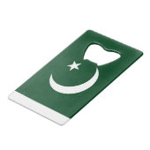 Ouverture de bouteille en acier avec drapeau du Pa (Devant Angle)