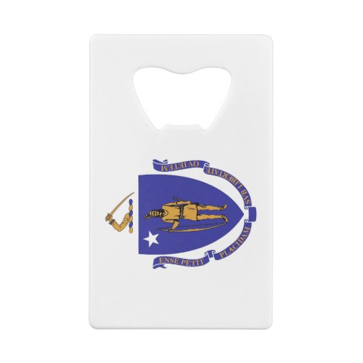 Ouverture de bouteille en acier avec drapeau Massa (Dos)