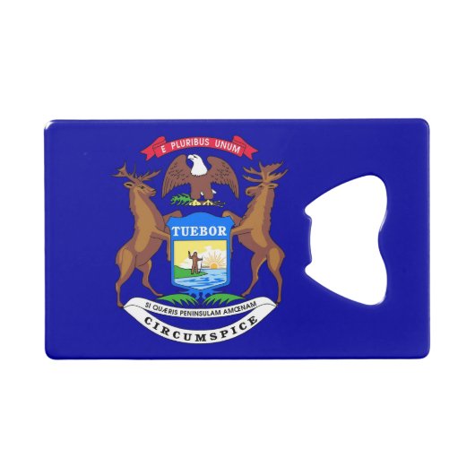 Ouverture de bouteille en acier avec le drapeau du (Devant (Horizontal))