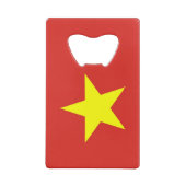 Ouverture de bouteille en acier avec le drapeau du (Dos)