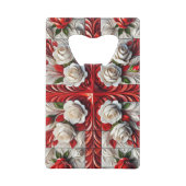 Ouverture de bouteille en acier avec Rose anglais (Dos)