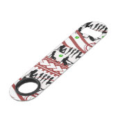 Ouverture de bouteille en acier inoxydable (Devant angulaire)